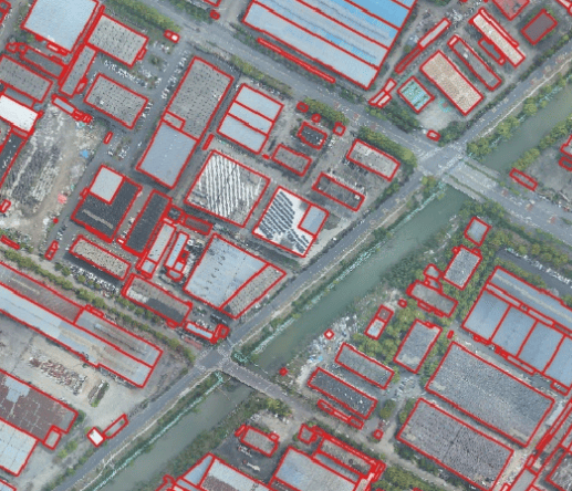 建筑高精度识别